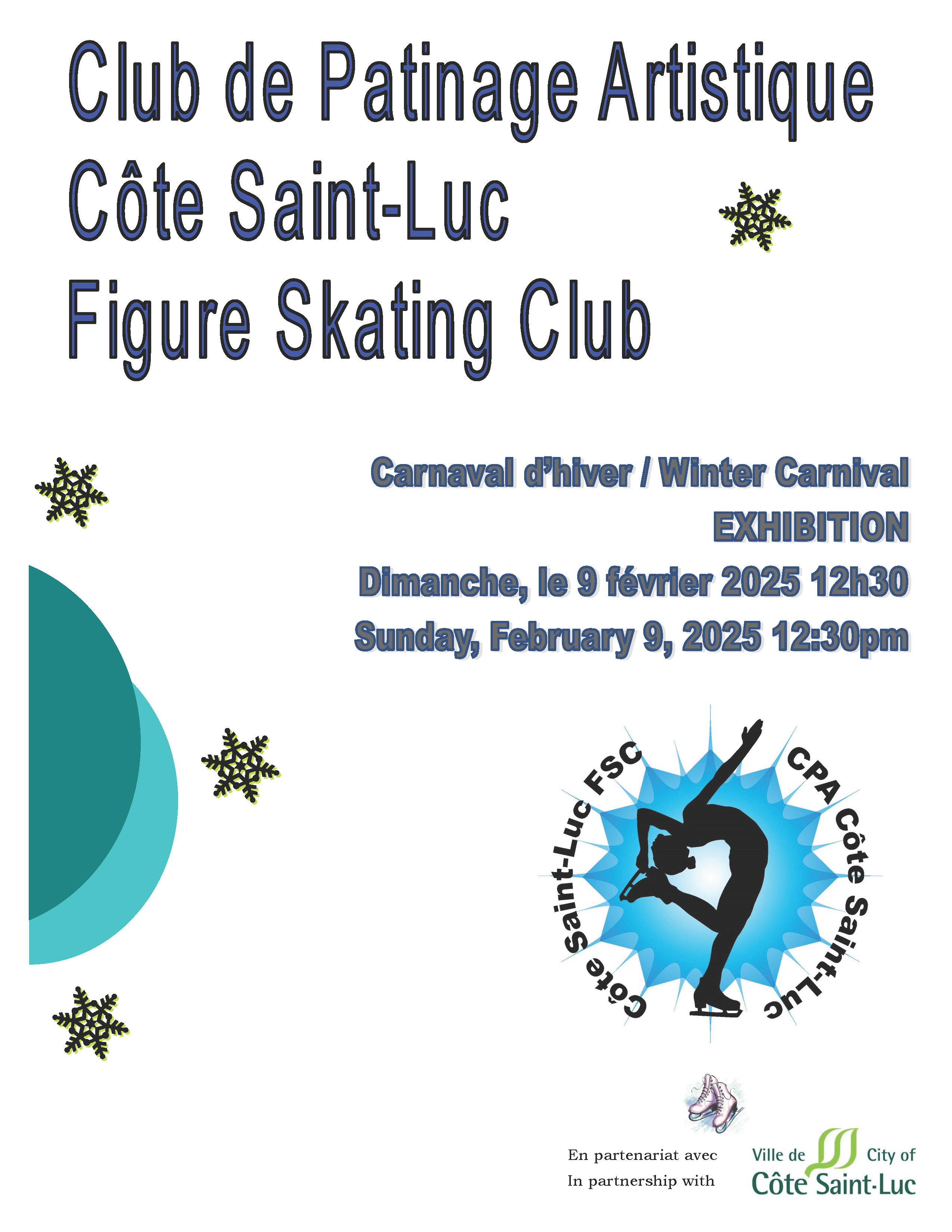 Poster for winter carnival